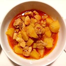 Tavuklu Patates Yemeği